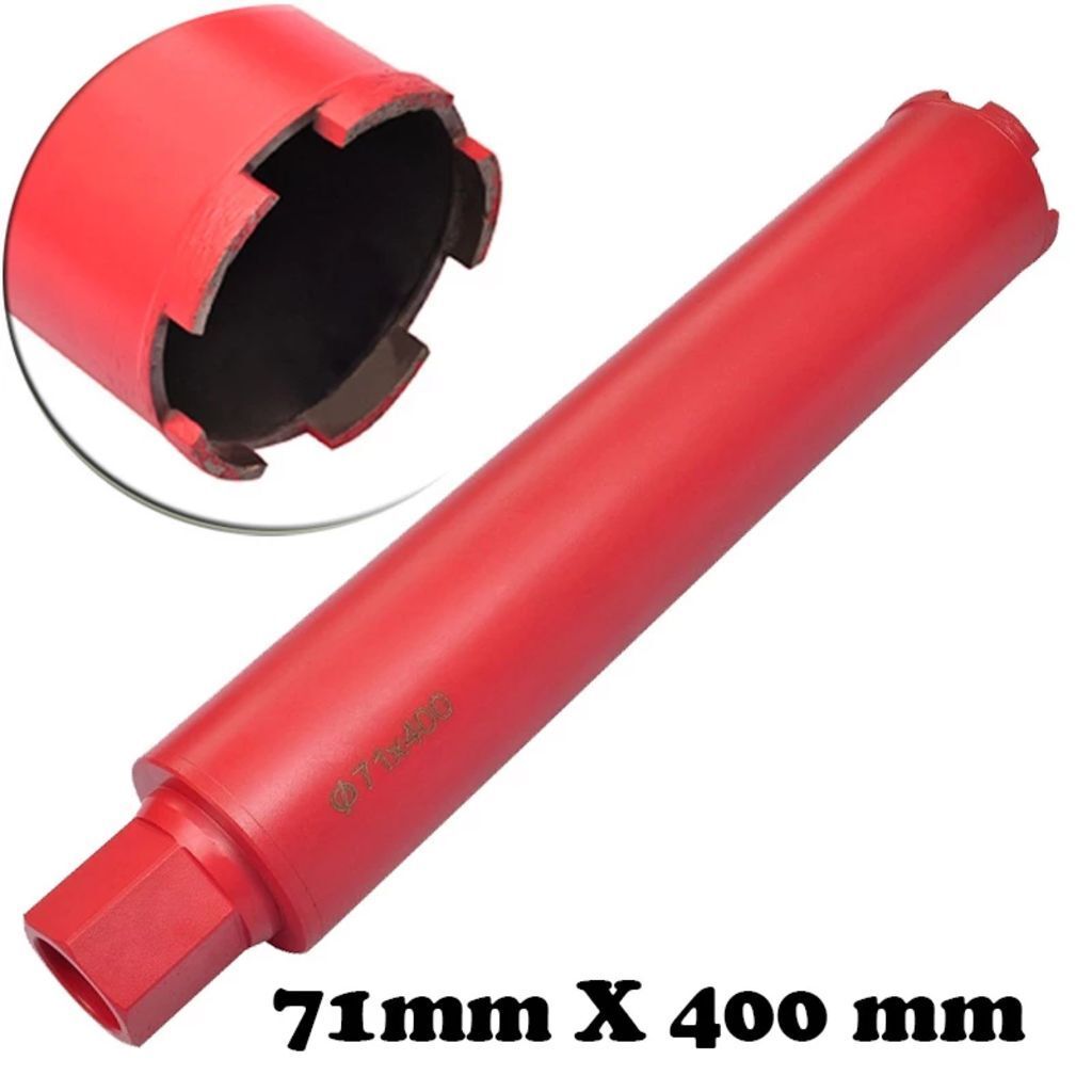 Dry and Wet Diamond Core Drill Bit 71 x 400 mm Appleby & Co
