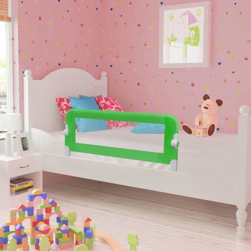 Toddler Safety Bed Rail 102 x 42 cm Green