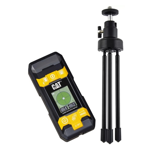 CAT 4-in-1 Laser Distance Measurer Stud Finder Digital Level Cross Hair Marker Rechargeable