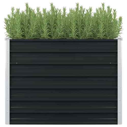 Raised Garden Bed Planter Galvanised Steel Outdoor Plant Flower Container Pot
