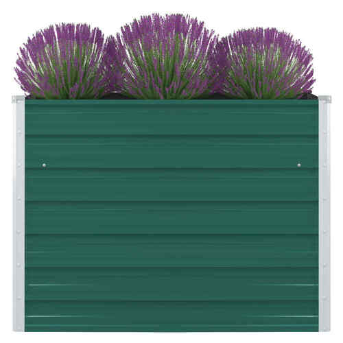 Raised Garden Bed Planter Galvanised Steel Outdoor Plant Flower Container Pot