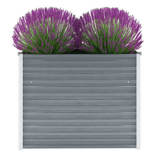 Raised Garden Bed Planter Galvanised Steel Outdoor Plant Flower Container Pot