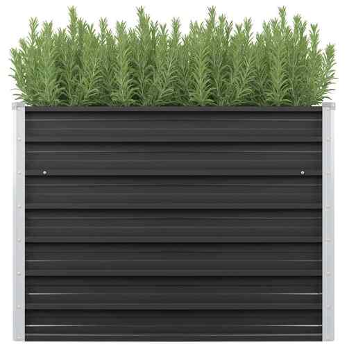 Raised Garden Bed Planter Galvanised Steel Outdoor Plant Flower Container Pot