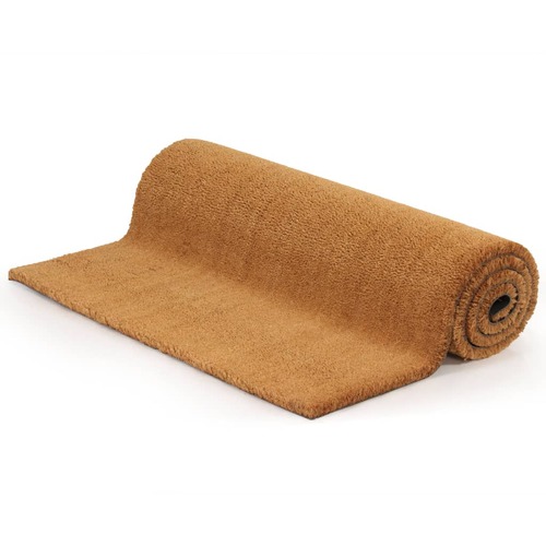 Doormat Coir 17 mm 80x100 cm Natural