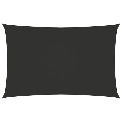 Sunshade Sail Oxford Fabric Rectangular 3x6 m Anthracite