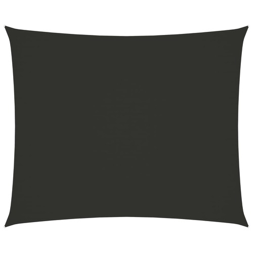 Sunshade Sail Oxford Fabric Rectangular 4x5 m Anthracite