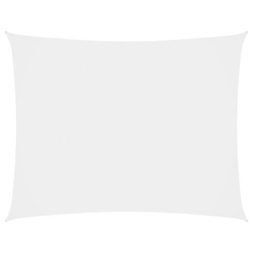 Sunshade Sail Oxford Fabric Rectangular 3x4 m White
