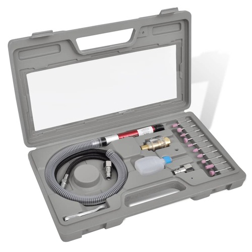 Airpress Pneumatic Tool Kit Grinder Set