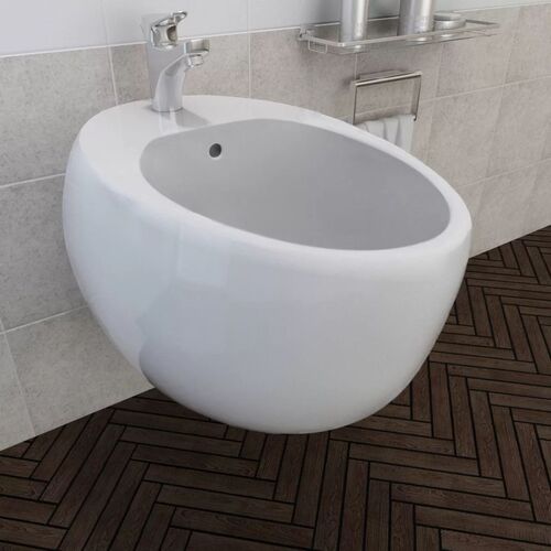 Wall Hung Bidet White Ceramic