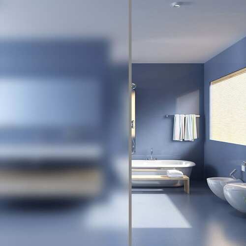 Window Film Frosted Grey 0,9x5 m PVC