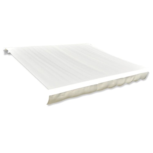 Awning Top Sunshade Canvas Cream 4 x 3 m (Frame Not Included)