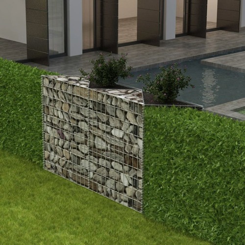 Gabion Basket Galvanised Steel 120x30x100 cm