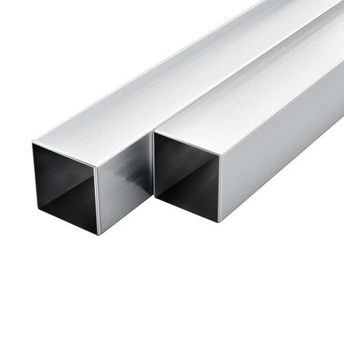 6 pcs Aluminium Tubes Square Box Section 1m 30x30x2mm