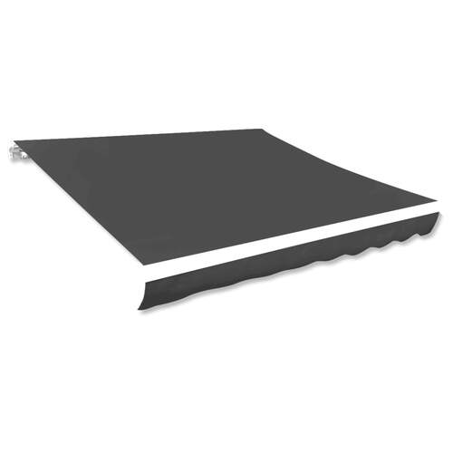 Awning Top Sunshade Canvas Anthracite 400x300 cm