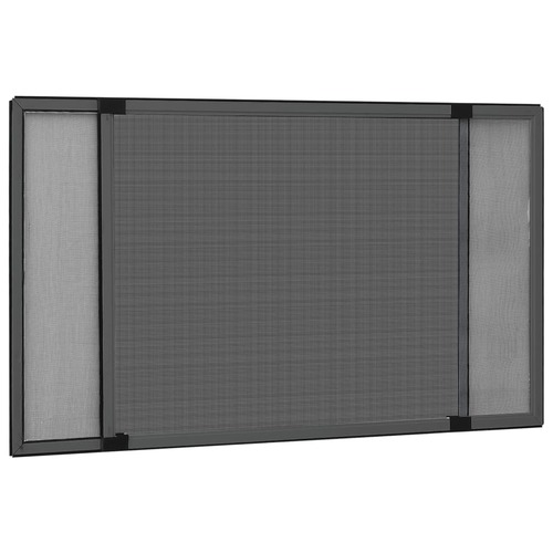 Extendable Insect Screen for Windows Anthracite (100-193)x75 cm