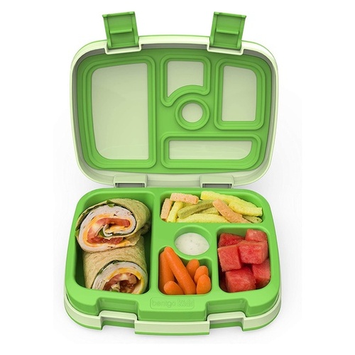 Bentgo Kid's Leak-Proof Bento Lunch Box Green