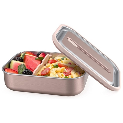 Bentgo S/S Leak-Proof Lunch Box 5 Cup/1200ml Rose Gold