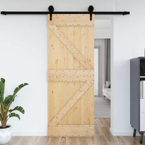 Door NARVIK 85x210 cm Solid Wood Pine