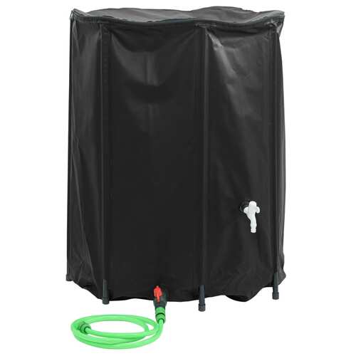 Water Tank with Tap Foldable 750 L PVC