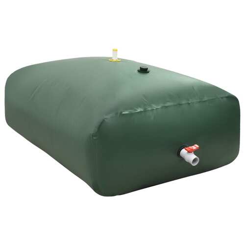 Water Tank with Tap Foldable 2100 L PVC