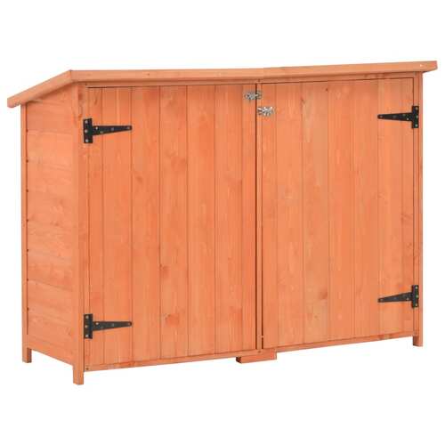 Garden Storage Shed 120x50x91 cm Wood