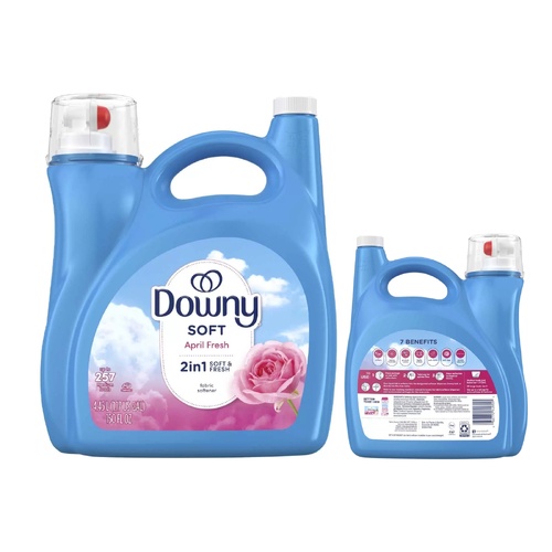 Downy 4.45L Fabric Softener Ultra Concentrate April Fresh Laundry Washing Conditioner