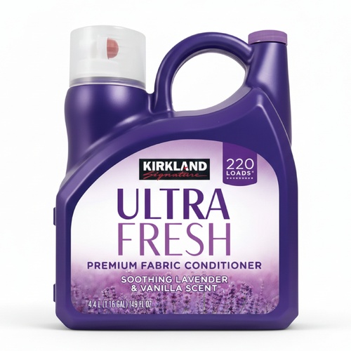 Kirkland Signature Fabric Softener Lavender Scent Laundry Care 4.4L