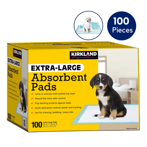 Kirkland Signature Extra Large Absorbent Puppy Dog Training Pad Indoor Toilet