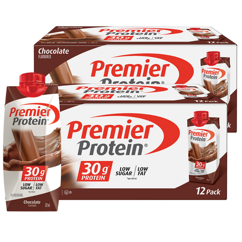 24 x Premier Protein Shake 30g Protein 325ml Drink Chocolate Flavour Low Sugar