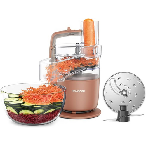 Kenwood MultiPro Food Processor 1.3L Mixer Chopper Grater Grinder 650W Red