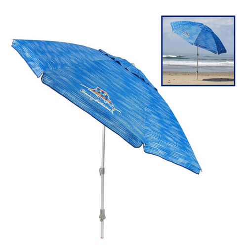 Tommy Bahama  Beach Umbrella 2.4M Outdoor Garden Patio Parasol Tilt Shade