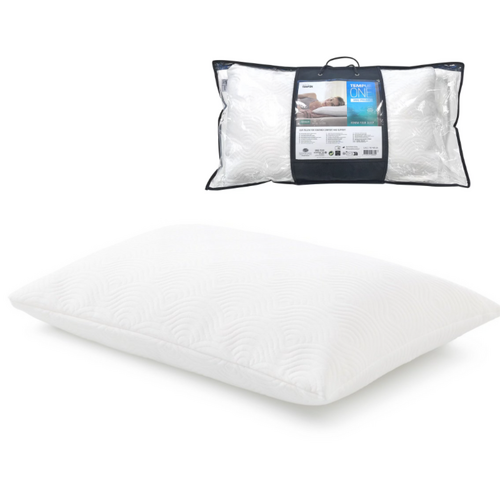 Tempur One Hug Pillow Medium Memory Foam Support Pillows