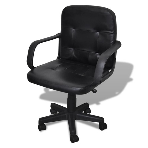 Luxury Office Chair Quality Design Black 59 x 51 x 81-89 cm