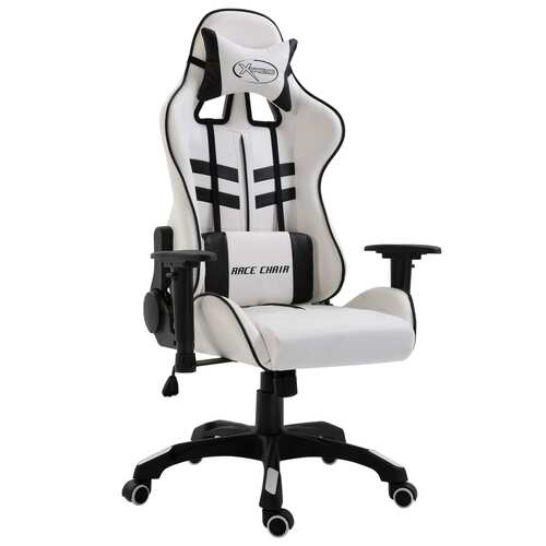 Gaming Chair Black Faux Leather