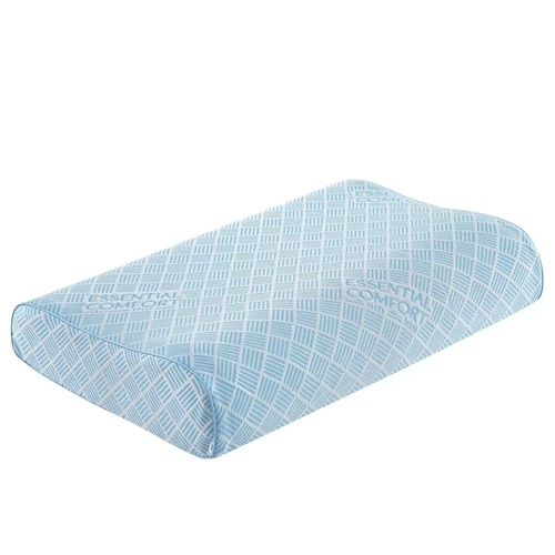 Contour Memory Foam Pillow Orthopedic Support for Neck Pain Relief Breathable