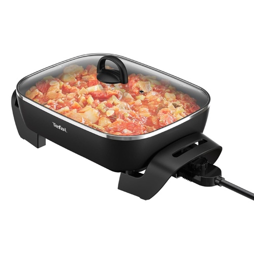Tefal Electric Frying Pan 30cm Large Non-Stick Kitchen Frypan Square