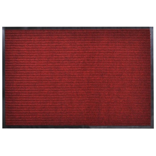 Red PVC Door Mat 90 x 150 cm