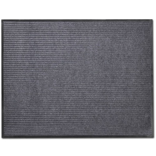 Grey PVC Door Mat 90 x 120 cm