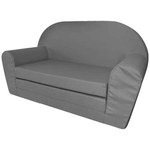 Kids' Flip-Out Lounge Chair Grey
