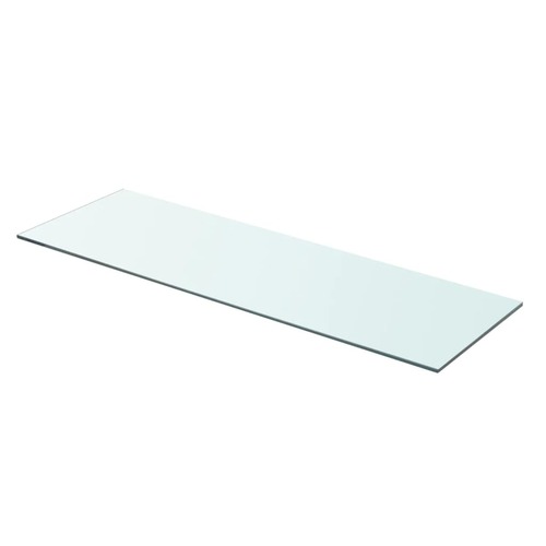Shelf Panel Glass Clear 80x25 cm