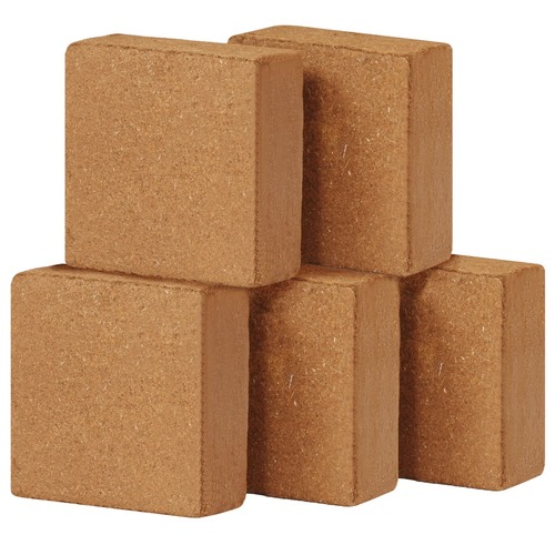 Coir Blocks 5 pcs 5 kg 30x30x10 cm