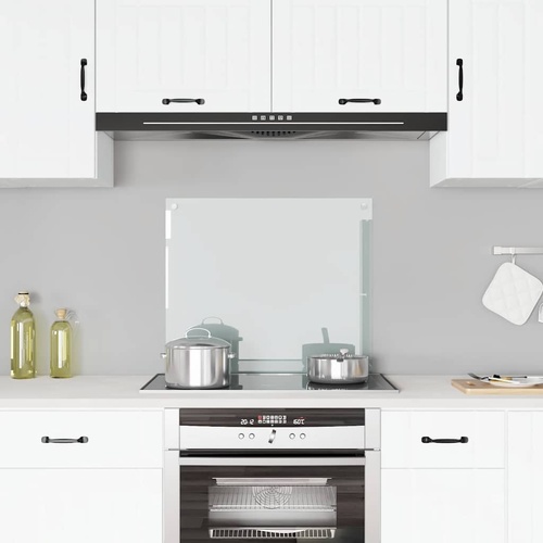 Kitchen Backsplash Transparent 70x60 cm Tempered Glass