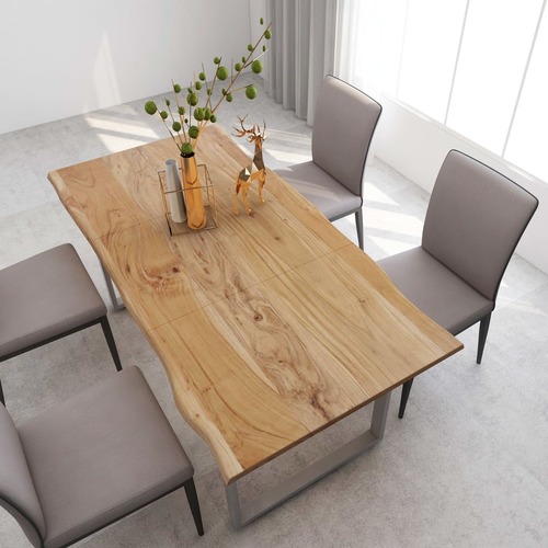 Dining Table 180x90x76 cm Solid Acacia Wood