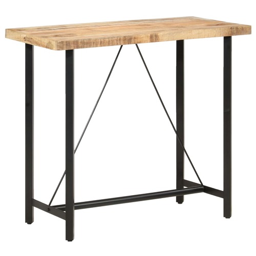 Bar table 120x58x107 cm Rough Mango Wood