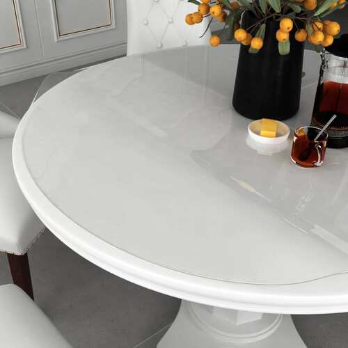 Table Protector Transparent Ø 110 cm 1.6 mm PVC