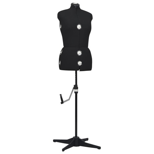Adjustable Dress Form Female Black M Size 40-46