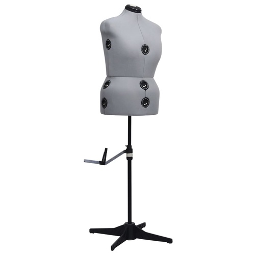 Adjustable Dress Form Female Grey L Size 44-50