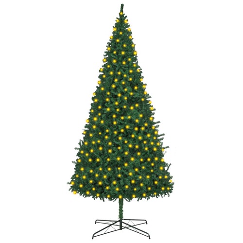 Artificial Pre-lit Christmas Tree 400 cm Green