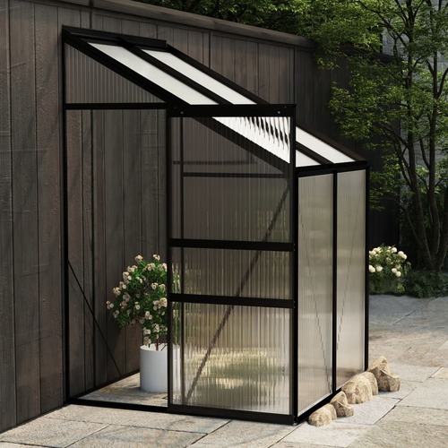 Greenhouse Anthracite Aluminium 2.59 m³