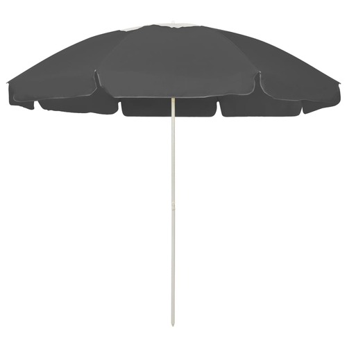 Beach Parasol Anthracite 240 cm